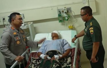 Anggota TNI Dikeroyok Geng Motor di Medan, Kepala Dibacok